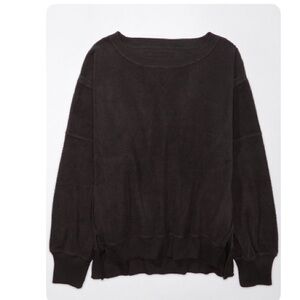 AE Oversized Big Hug Reverse
Fleece Sweatshirt